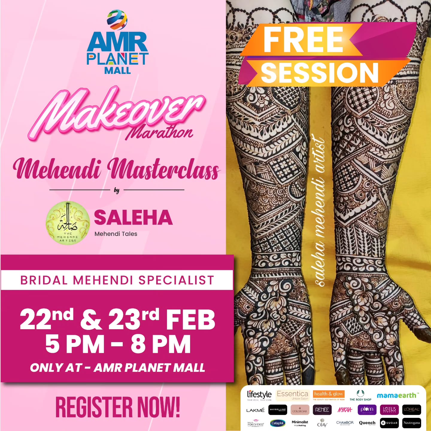 Read more about the article Mehendi Masterclass